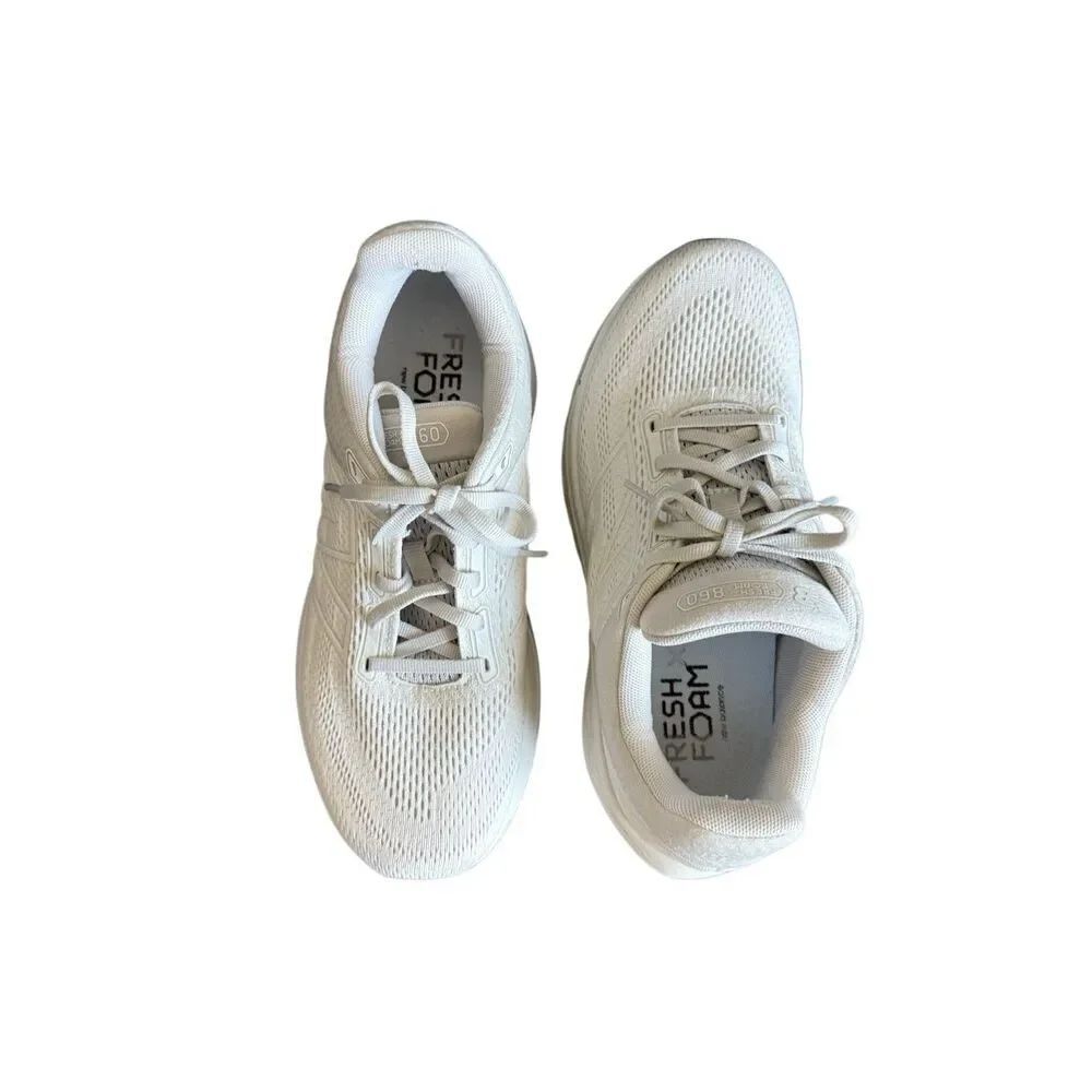 New Balance White Fresh Foam 860 Mesh Lace Up Athletic Shoes Womens-9 Mens-7.5